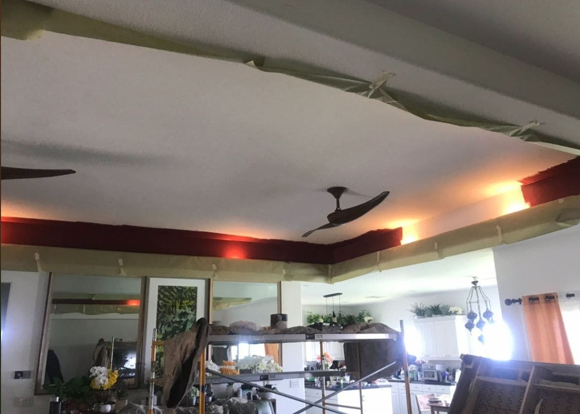 Decorative Ceiling Finishing, project photograph 4