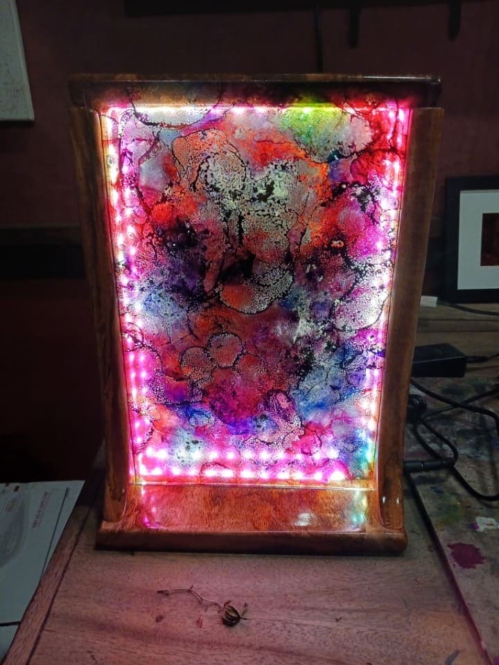 Commissioned Art Glass, project photograph 4