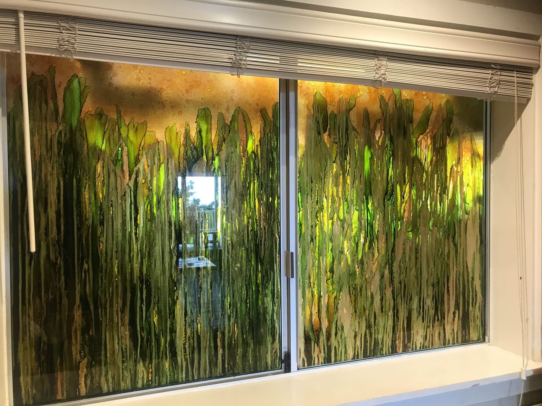Commissioned Art Glass, project photograph 2