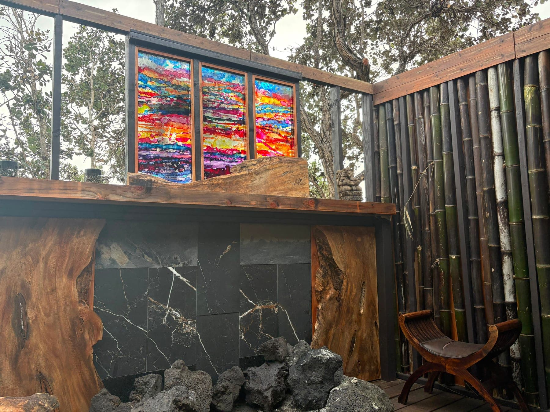 Commissioned Art Glass, project photograph 1