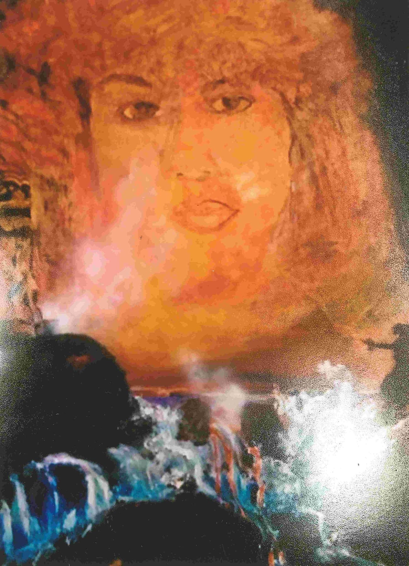 Pele, an original painting by Damon of Mana Mandala Studio